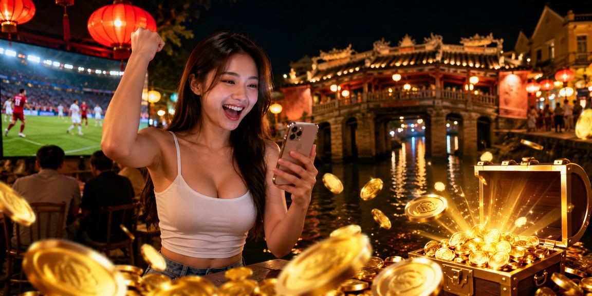 Người dùng đăng ký tài khoản VIP xsmt tại chợ đêm Hội An